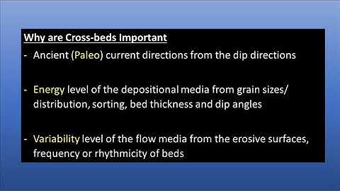 Bedforms and Cross beds Part 1