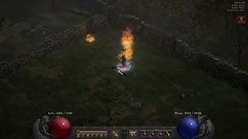 Diablo 2 lvl 99 Melee Sorc vs new 2.4 patch Fire Druid