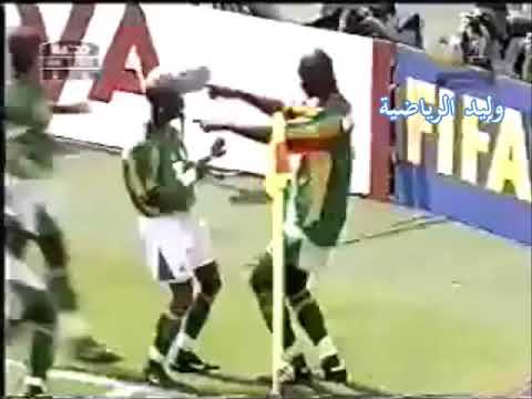 هدف هنري كامارا في السويد ـ مونديال 2002 م تعليق عربي 