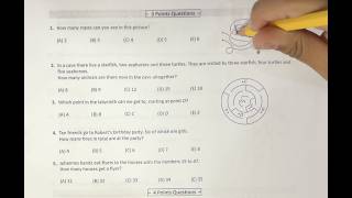 2025 Math Kangaroo Test Paper Solving | Grade 1 &amp; 2 | Problem Solving approach explained