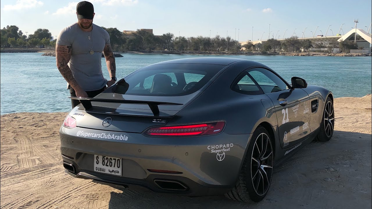510 chevaux pour m’amuser à DUBAI !! AMG GT-S Édition 1 !! - YouTube