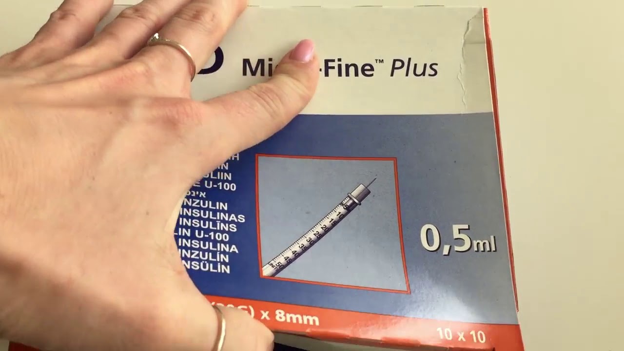 Купить Инсулиновые шприцы BD Micro Fine Plus 0,5 мл