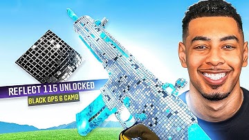 I GOT the NEW REFLECT 115 CAMO.. Very Rare! (Black Ops 6 Camo)