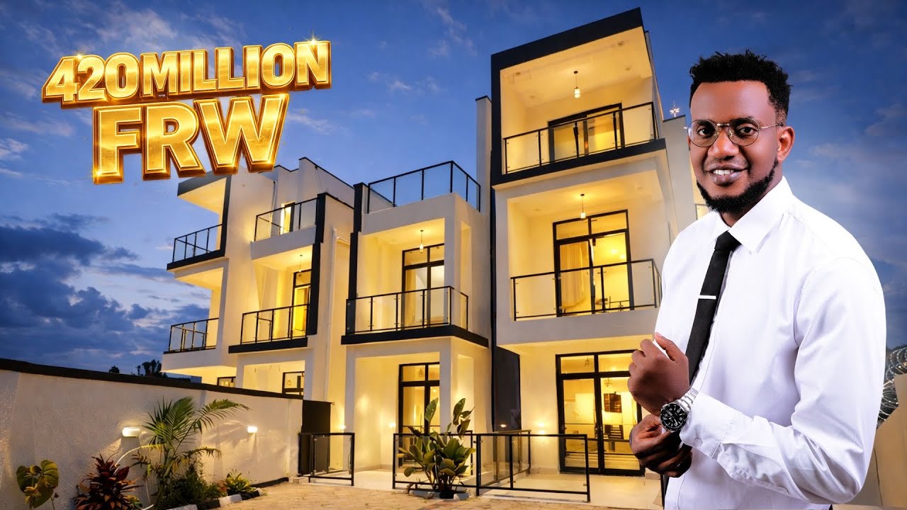 Rocky arikugurisha inzu Miliyoni 420 RWf Amafaranga macye (10 Bedrooms House for sale KIBAGABAGA),