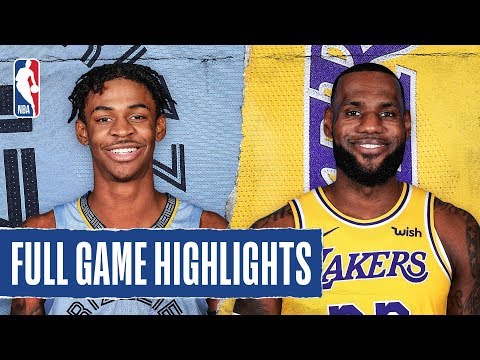 GRIZZLIES at LAKERS | FULL GAME HIGHLIGHTS | February 21, 2020