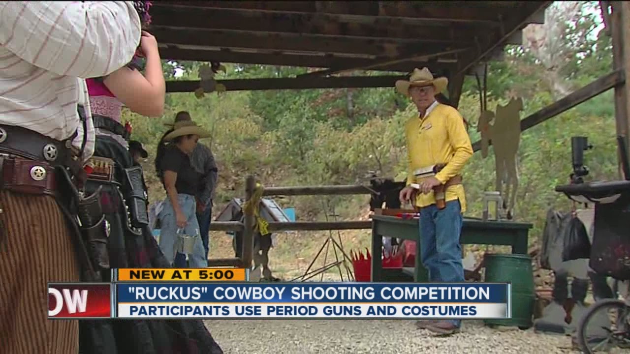 Ruckus Cowboy shooting competition YouTube