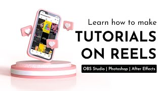 How to Record Screen and edit tutorial Videos for Instagram | Photoshop Screen Recording