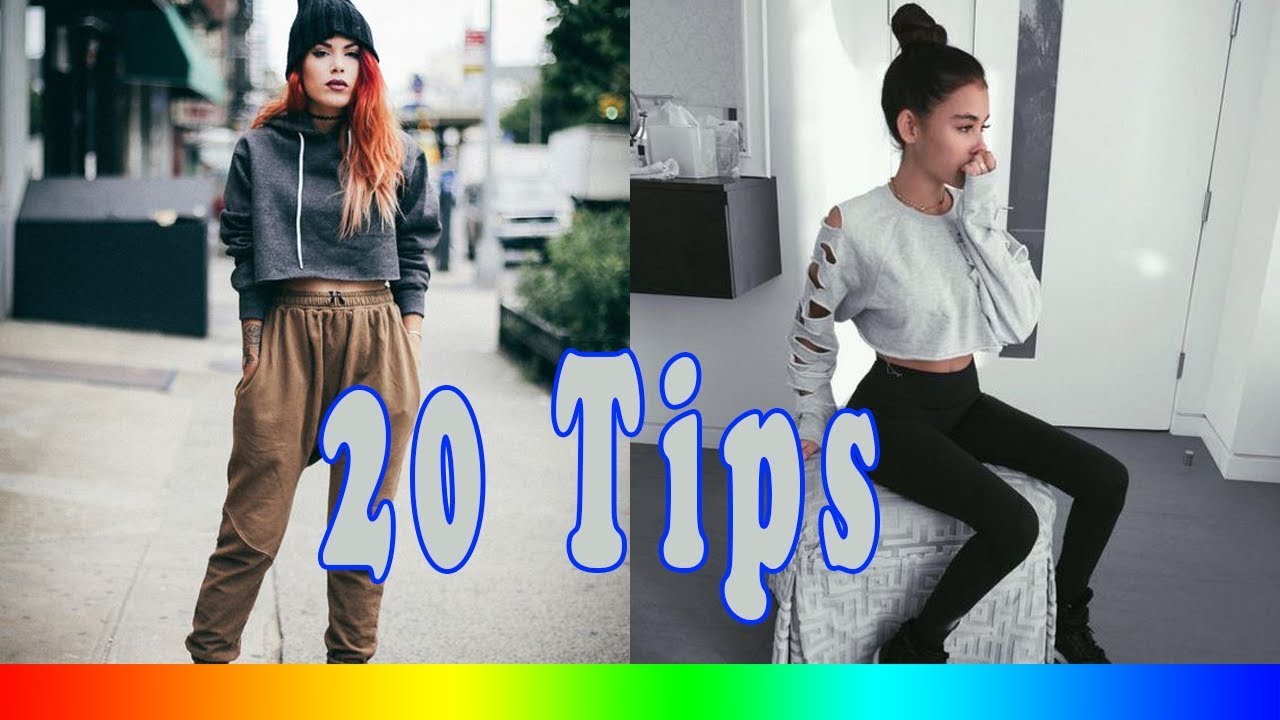 20 Style Tips On How To Wear Cropped Sweatshirts 