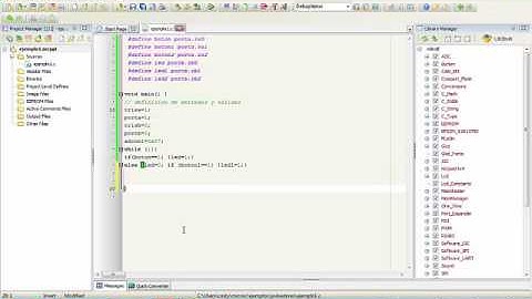 Pic control de entradas y salidas