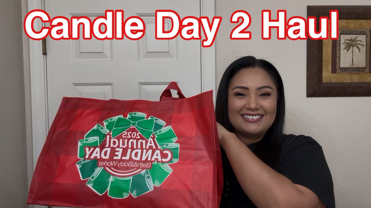 *CANDLE DAY 2 HAUL* BATH & BODY WORKS CANDLE DAY 2 HAUL