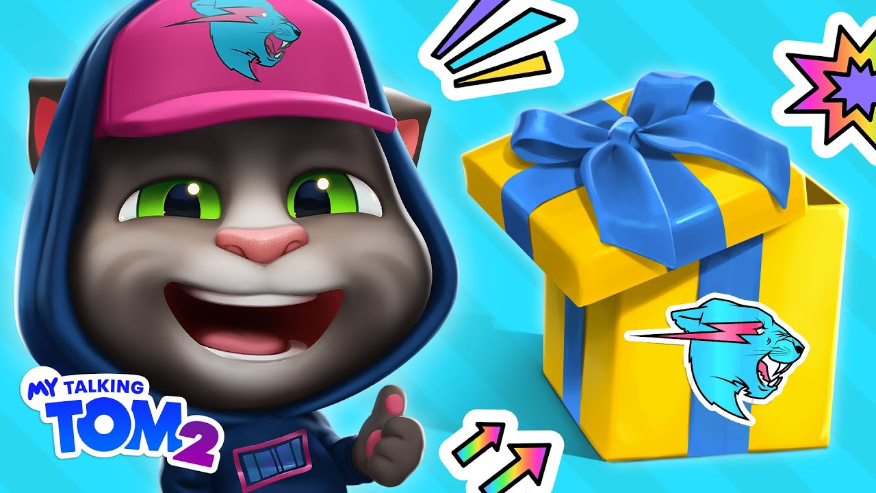 Exclusive @MrBeast Outfit!⚡️🤩 Claim NOW in My Talking Tom 2's Banner