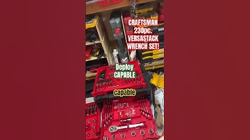@craftsman 230 piece socket & wrench set, w/ #versastack  case!sale! 99$! Whats @tgltoday2717 🤔?