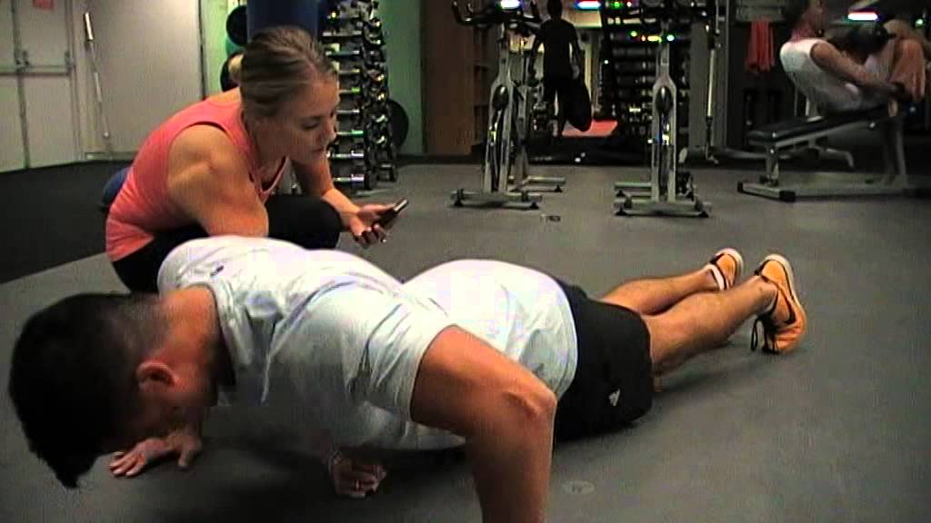 3 Fitness Test Muscular Endurance Max Rep Push Up Test in 1 Minute