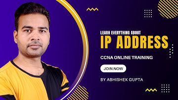Learn everything about IP Address (CCNA Training Live 2022) | Networking Plus