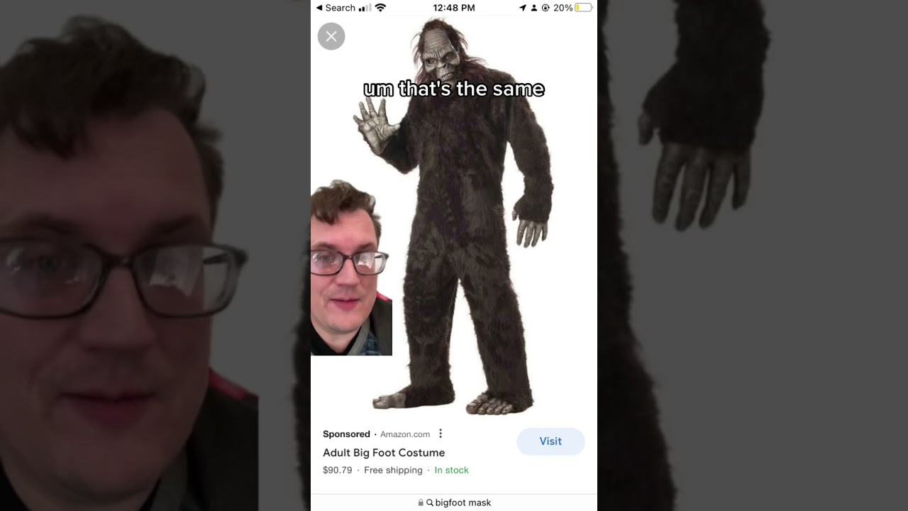 Real Bigfoot or not? #shorts