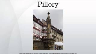 Pillory