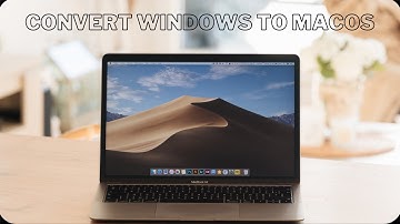 How to Convert Windows 7/8/8.1/10 to Mac OS  || #WindowsToMac #MacOS