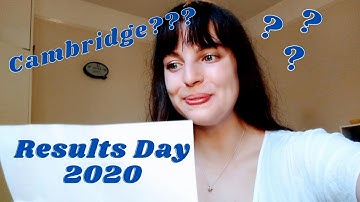 A-level Results Day 2020 - CAMBRIDGE???