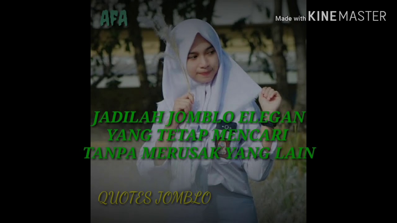 Quotes Jomblo, bijak - YouTube