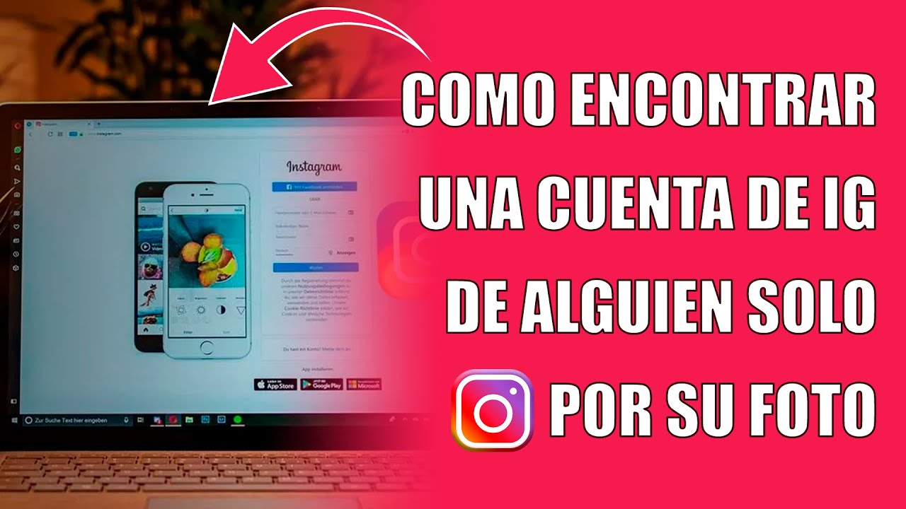 Como encontrar la cuenta de Instagram de alguien por foto - YouTube