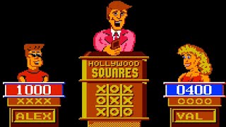 Hollywood Squares nes Playthrough