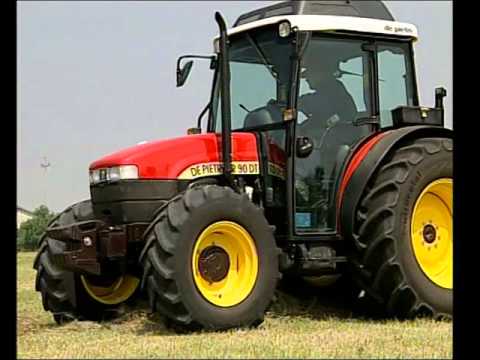 Reversible-Drive multiuse Tractor TR 90 DT - VIDEO HISTORICAL