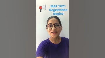 MAT 2021 Exam dates announced | MAT Registration Begins | Boost Your Preparation #short #MAT2021