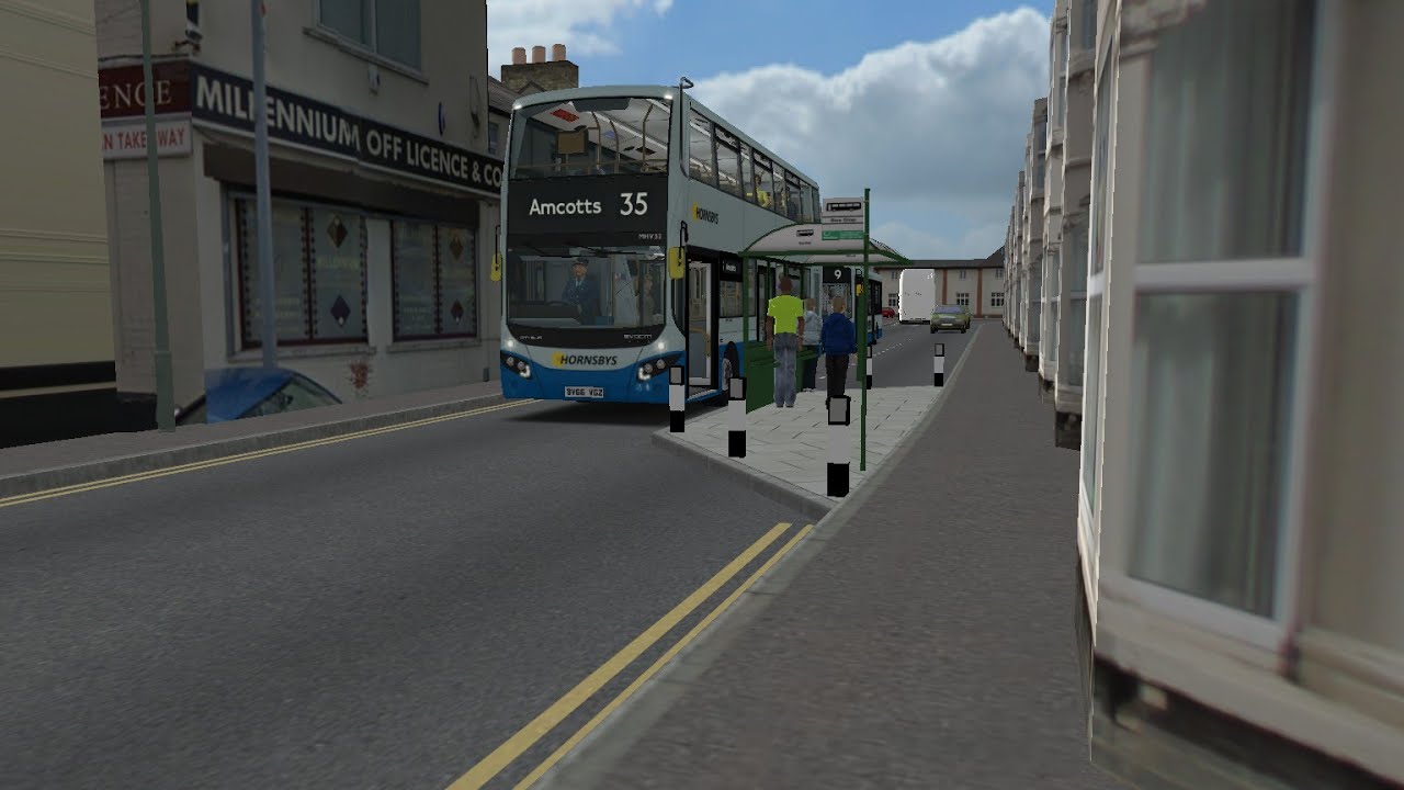 OMSI 2: London CityBus B5LH Evoseti | 35: Scunthorpe - Amcotts (Scunthorpe 2020)