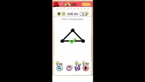 Brain Test level 243 Solved