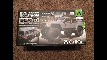 Axial SCX10 II Unboxing - R/C Arsenal