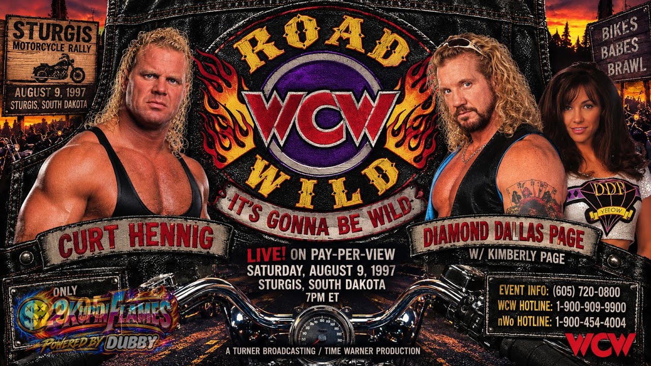 WCW Mayhem V2 N64 No Mercy hack Curt Hennig vs Diamond Dallas Page