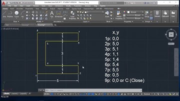 Autodesk AutoCAD: How to use Absolute Coordinate System in Autodesk AutoCAD