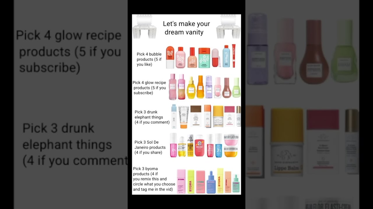 Let S Make Your Dream Vanity Skincare