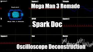 Mega Man 3 Remade - Spark Doc - Oscilloscope Deconstruction