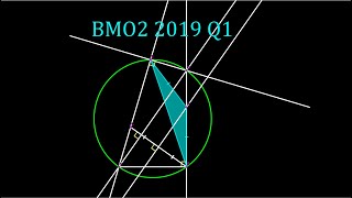 BMO2 2019 Q1 - Olympiad Geometry Walkthrough