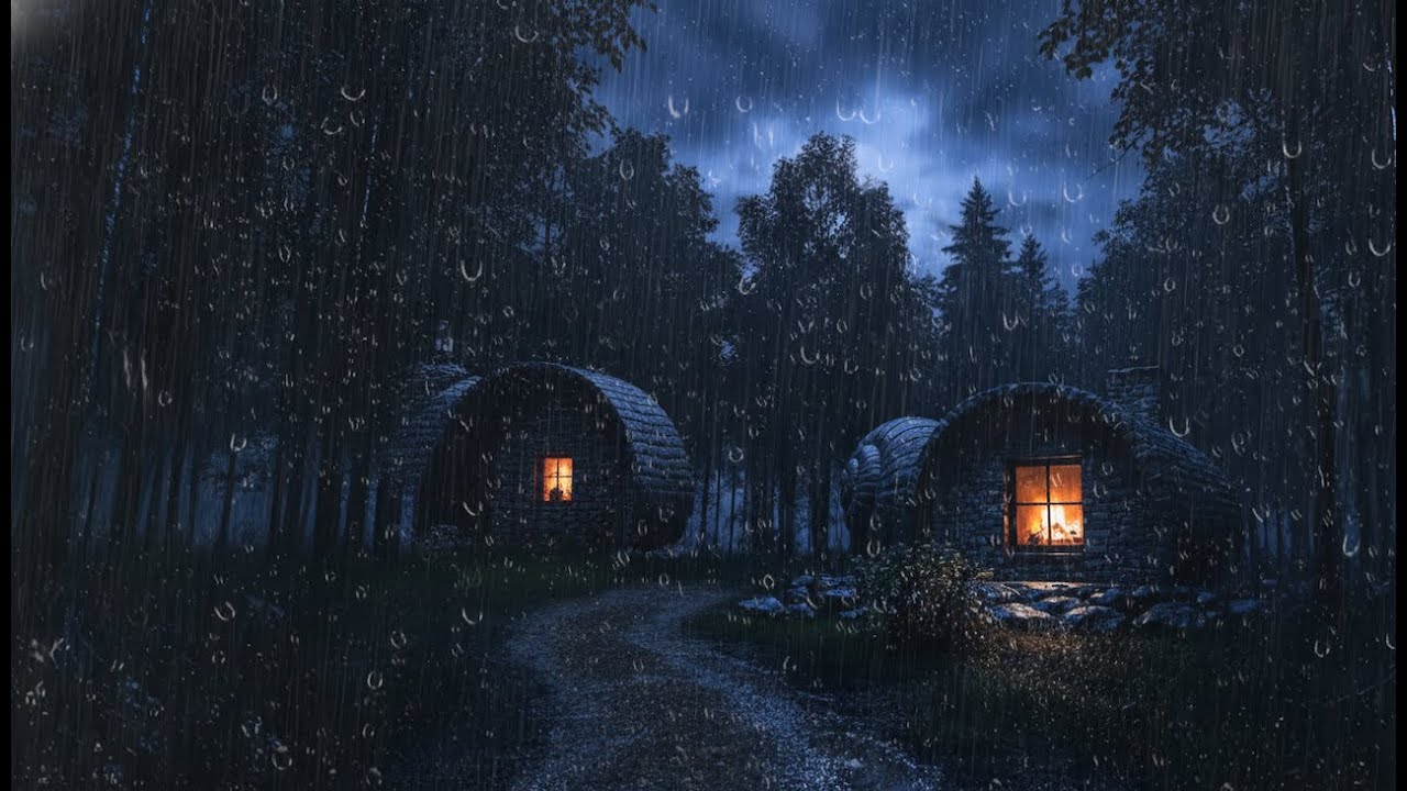 🔴 Rain Sounds to Relax, Meditate, Study & Fall Asleep #MR005