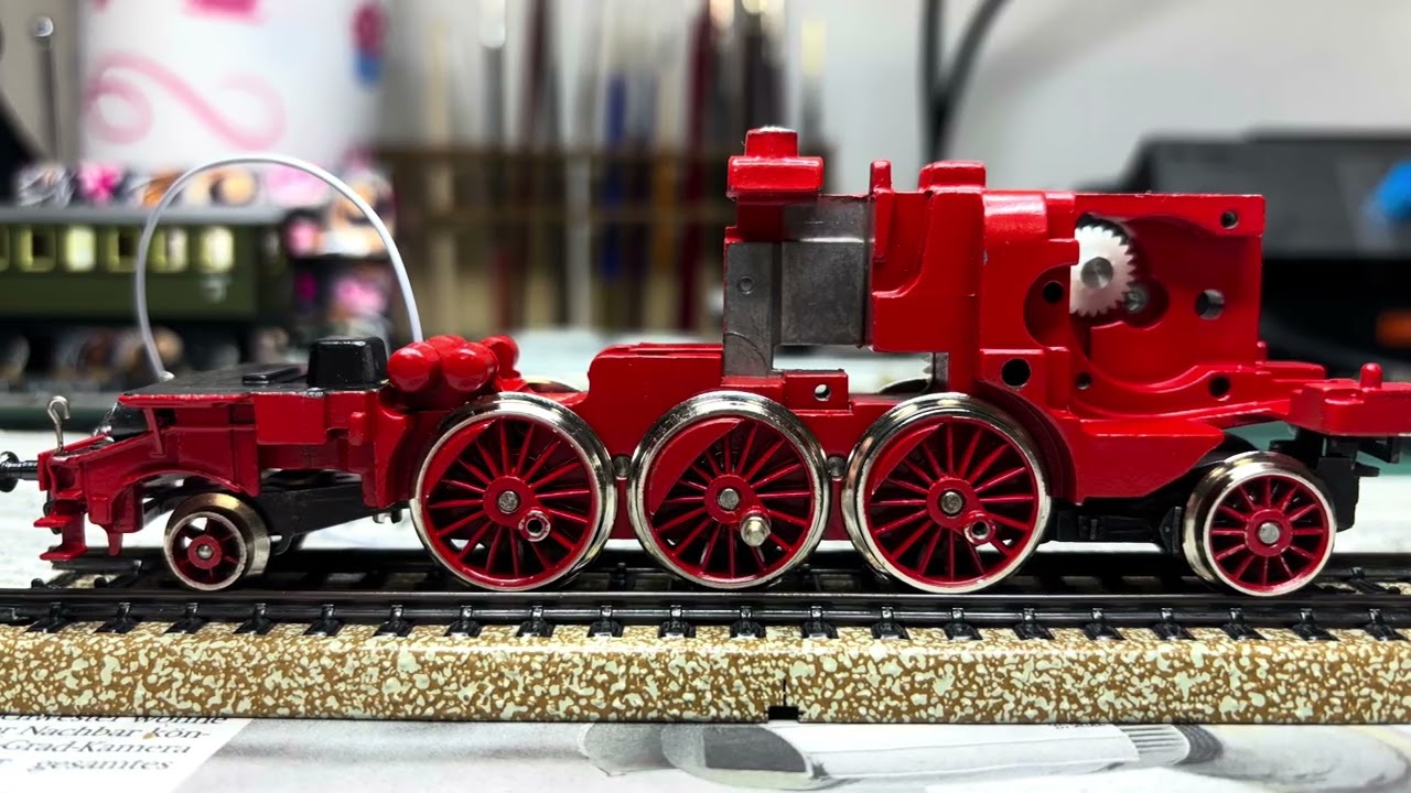 Restaurierung einer stark bespielten DA 800