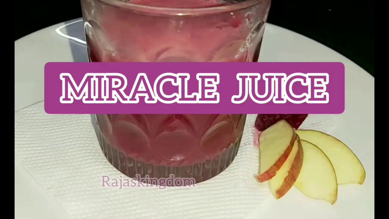 MIRACLE JUICE || famous miracle juice || healthy juice || ep:174 - YouTube