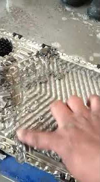 Cleaning of Gasketed Plate Heat Exchanger (PHE)