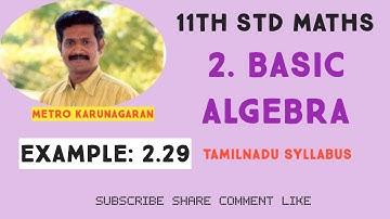 11th Std Maths Example 2.29 Shade the region given by the linear inequality x+2y greater than 3