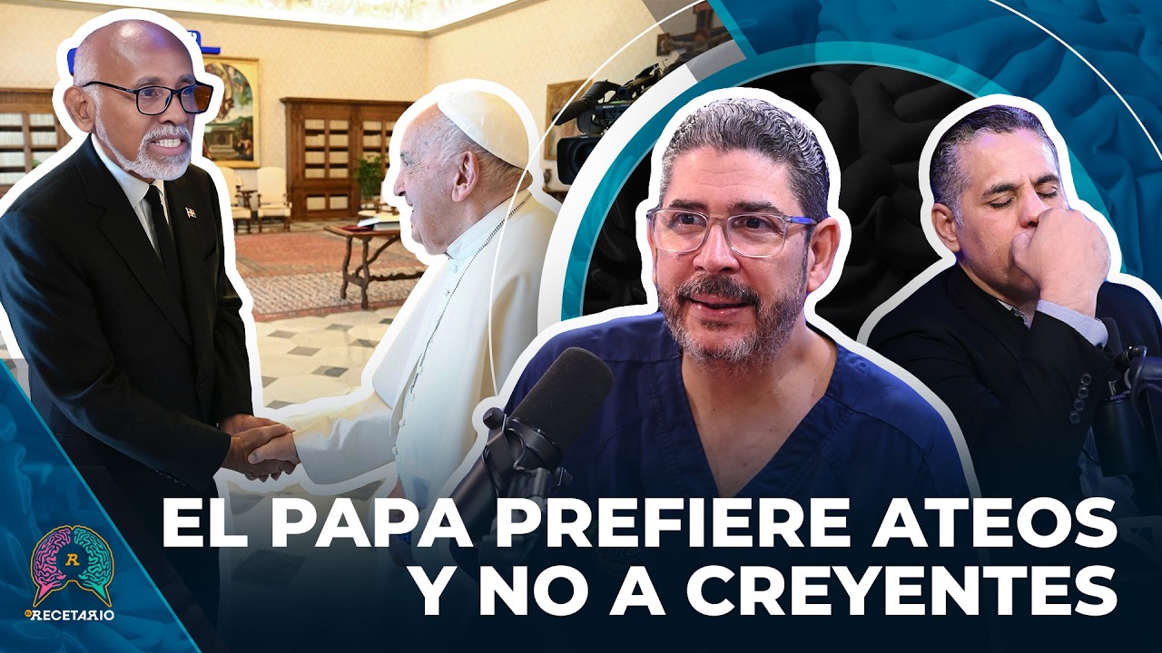 EL PAPA PREFIERE A ATEOS COMO ELADIO Y NO A CREYENTES COMO CARLOS VELOZ (EL RECETARIO)