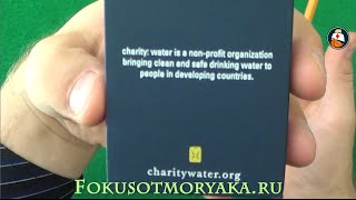 картинка: Обзор Колоды Карт CHARITY WATER. Где Купить игральные Карты? Playing Card Deck Review
