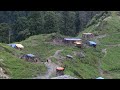 Best life in the nepali mountain village during the rainy season  best compilation rainy time