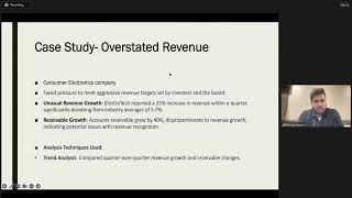 Webinar on “Forensic Accounting and Analysis of Financial Statements” - 22122023