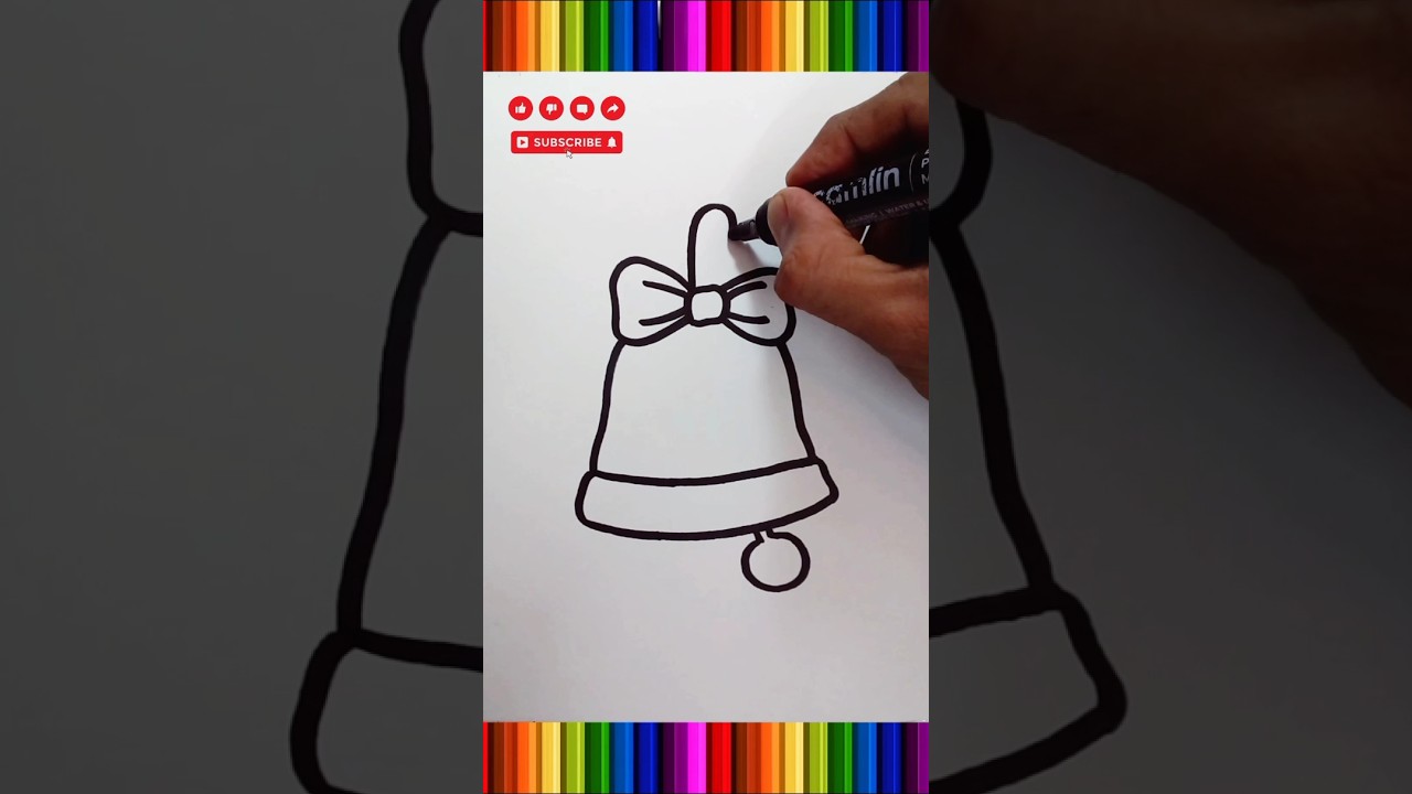 easy bell drawing 