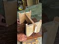 釘なし!木槌で純継手スツール組み立て No-Nail Joinery Stool #Shorts #Woodworking #職人