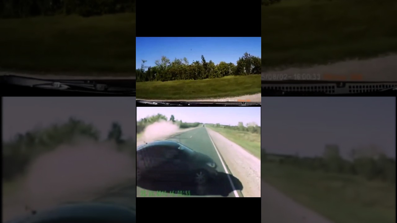 Hyundai Solaris Russia 2015 crash dashcam 