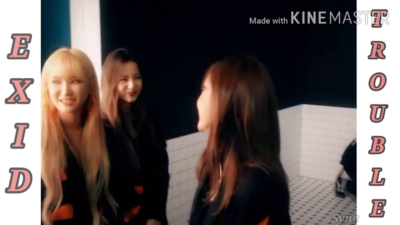 EXID - trouble (jacket making)