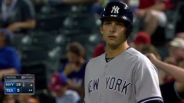 NYY@TEX: Murphy lines a two-run single to right