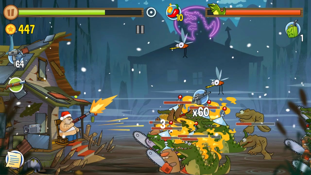 Swamp Attack - Challenge 35. Android Gameplay